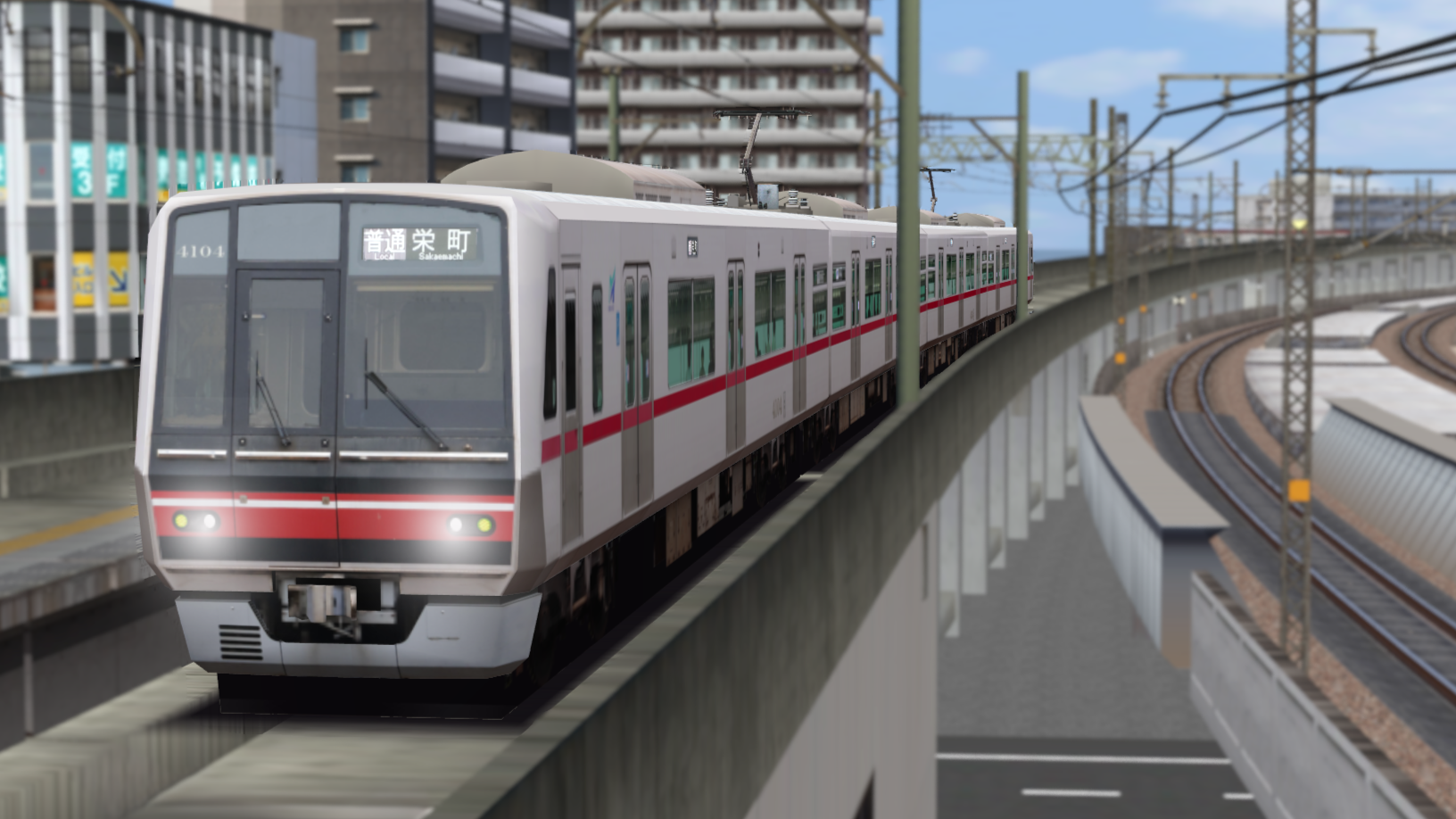 名鉄4000系ストラクチャー