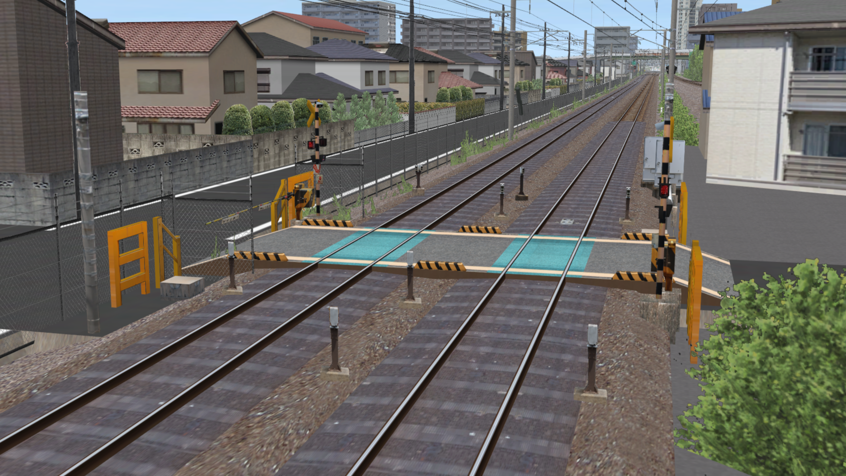 踏切セット ストラクチャー