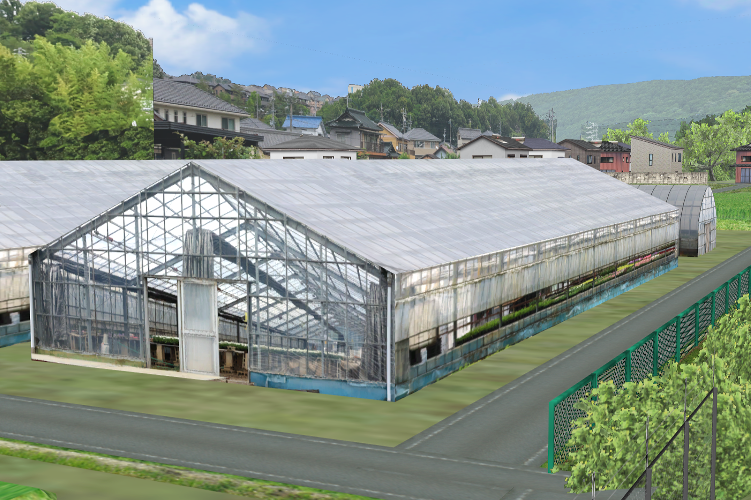 ビニールハウス ストラクチャー